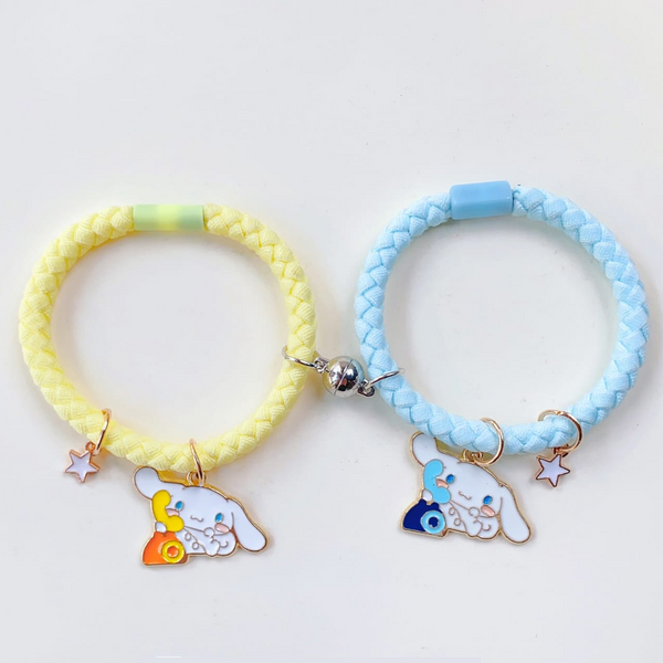 Cinnamoroll Magnetic Bracelet Set Of 2 - Style 1