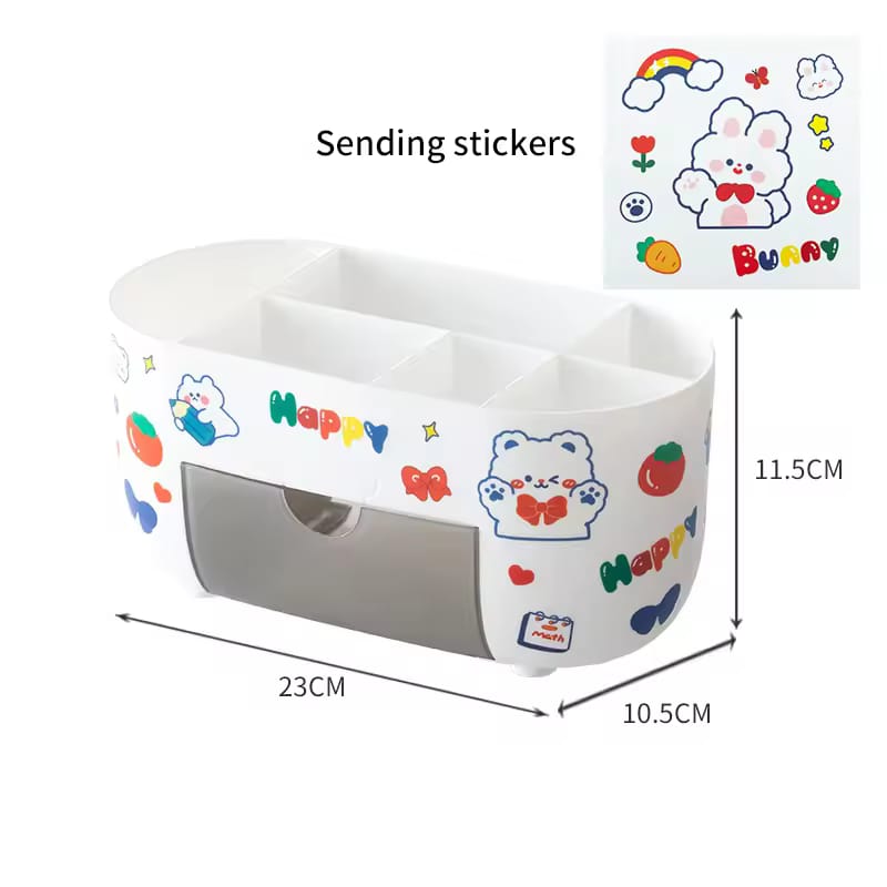 Multi Functional Soft Colors - Stationery Organizer