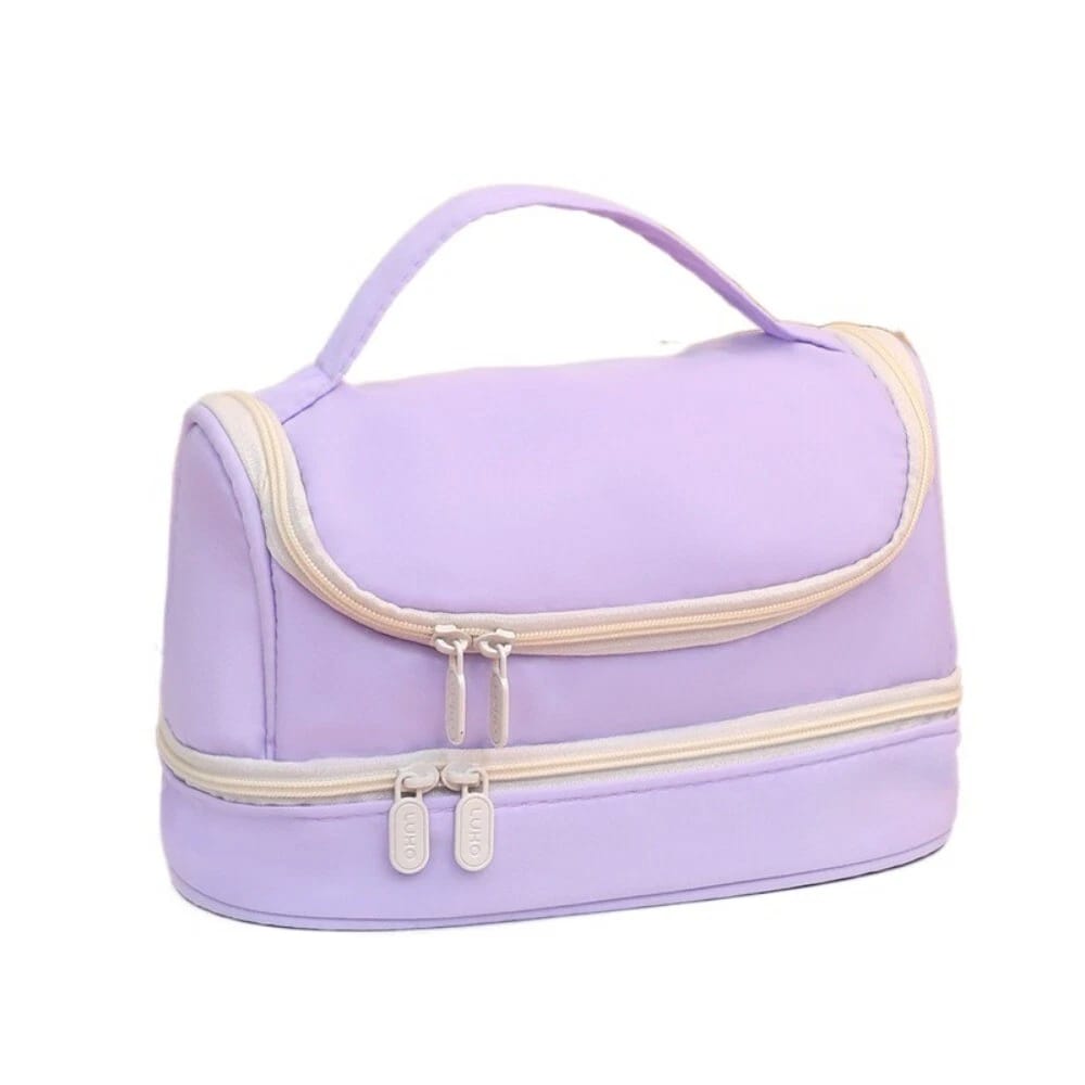 Lilac Purple Premium Large Capacity - Multifunctional Pouch