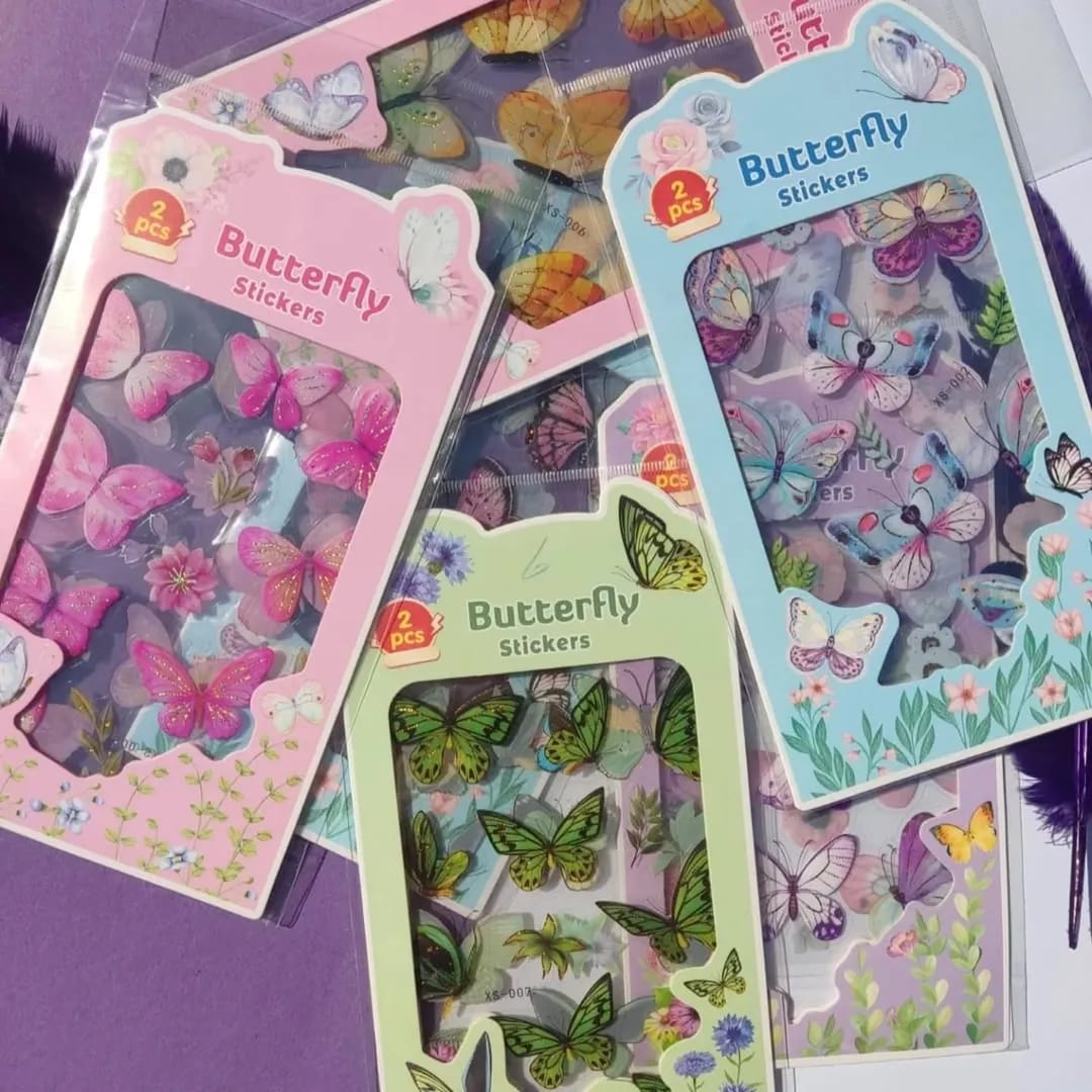 Butterfly - Sticker Set of 2 Sheets