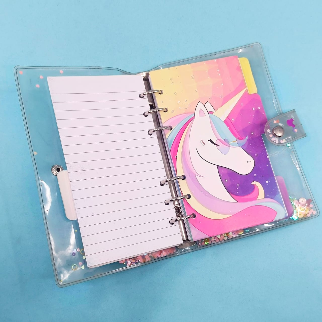 Unicorn Glitter Soft Cover - Notebook / Journal