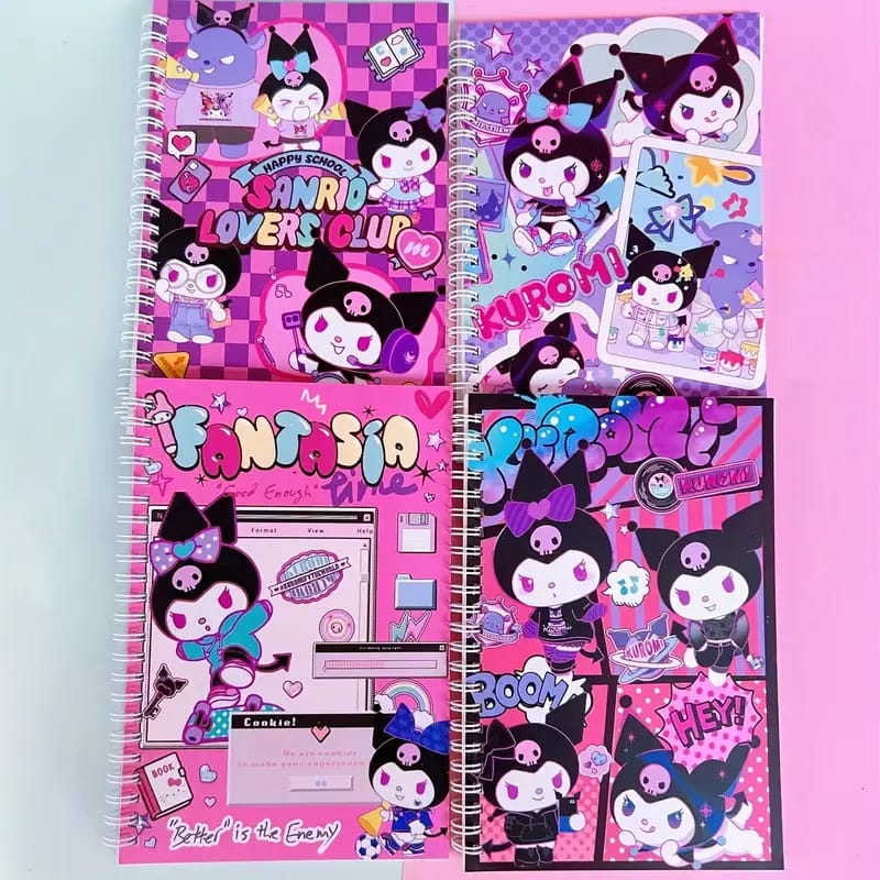 Kuromi  Spiral Notebook Journal - Style 2