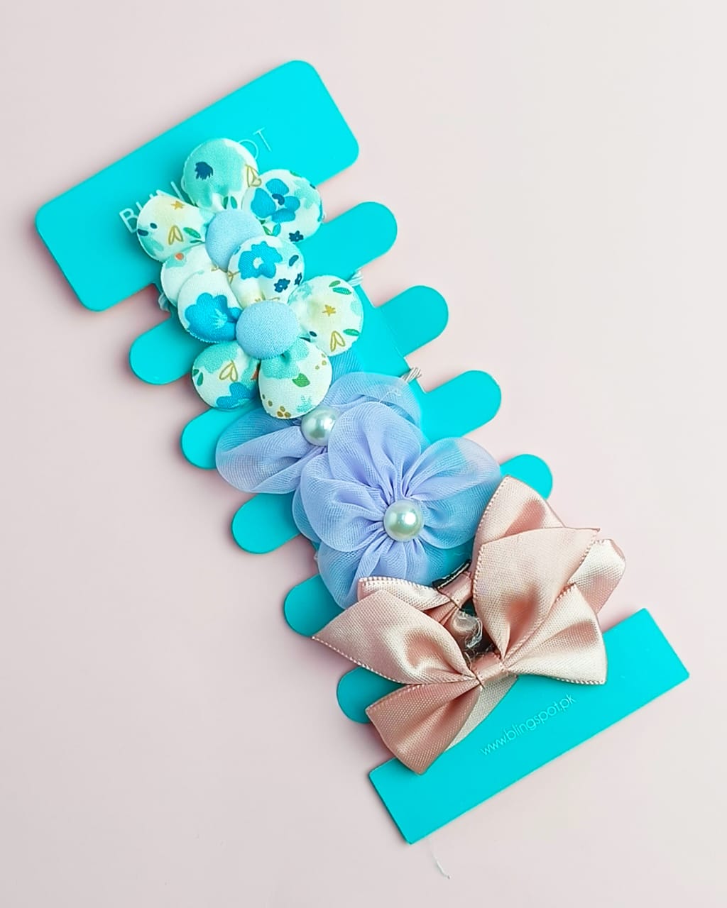 Bow&#39;n Flowers - Hair Ties Style 6