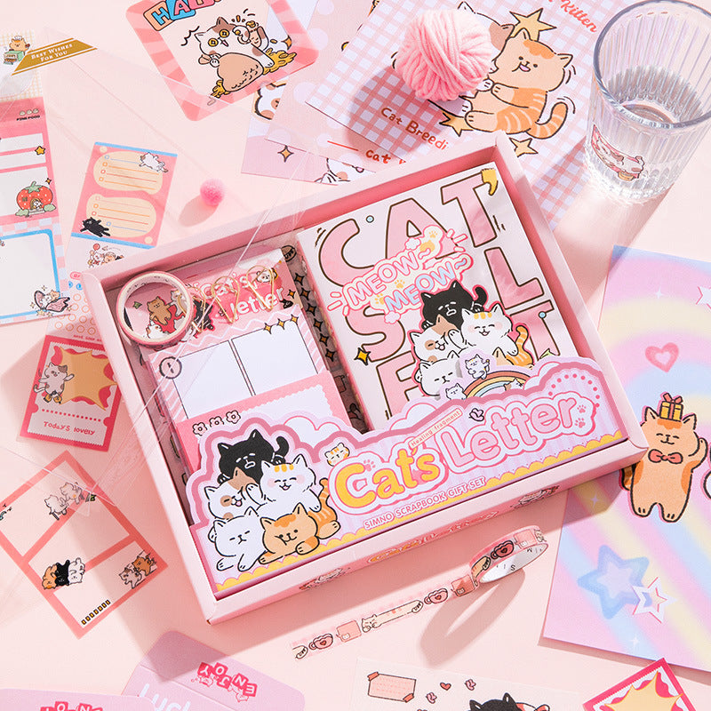 Meow Meow Cat Happy Moments - Gift Box Deal Set Of 116