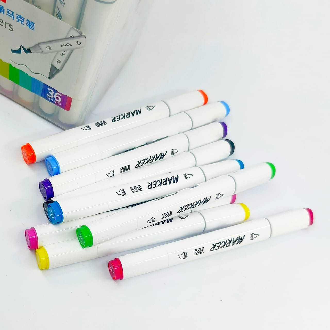 Double-headed Marker Highlighter Set Of 35