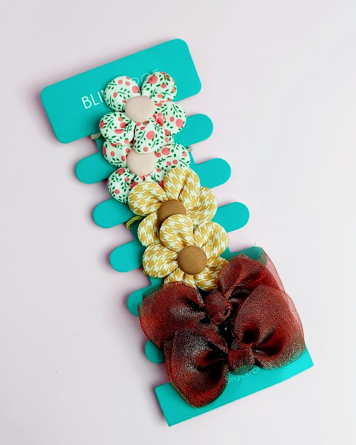 Bow&#39;n Flowers - Hair Ties Style 16
