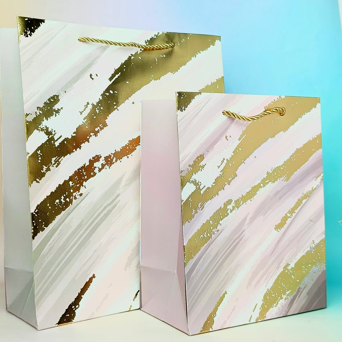 Watercolor Foiled Series - Gift Bag Style 4