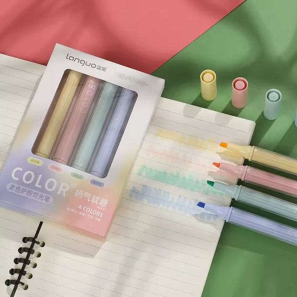 Rainbow Colors - Highlighter Set Of 4