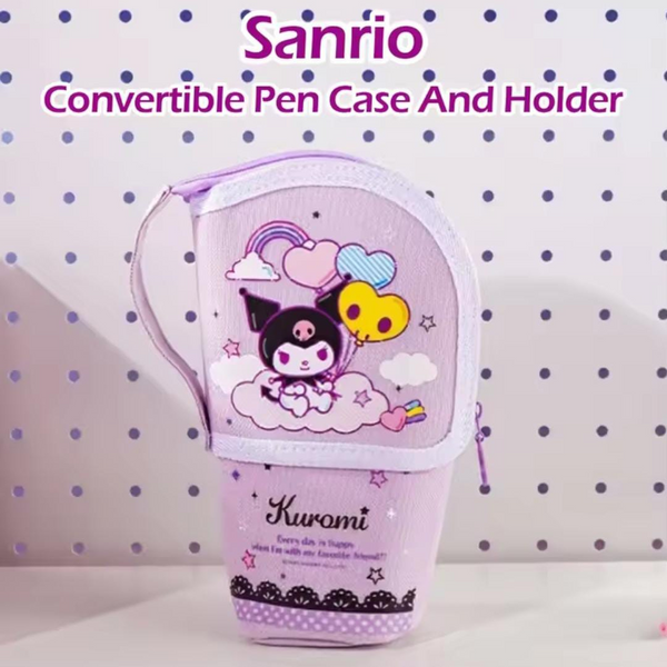 Premium Sanrio Character Kuromi - Convertible Pouch