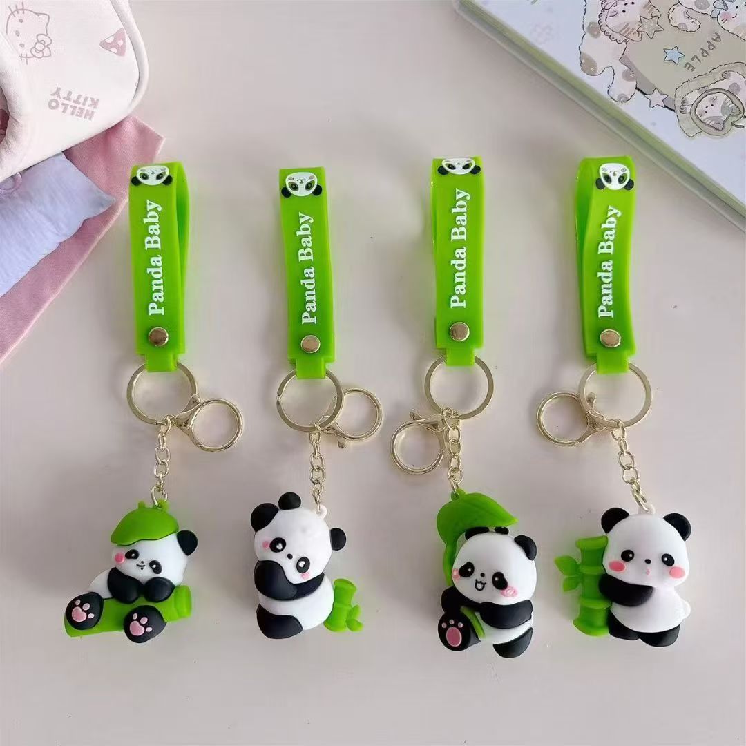 Panda Baby Gold - Key Ring