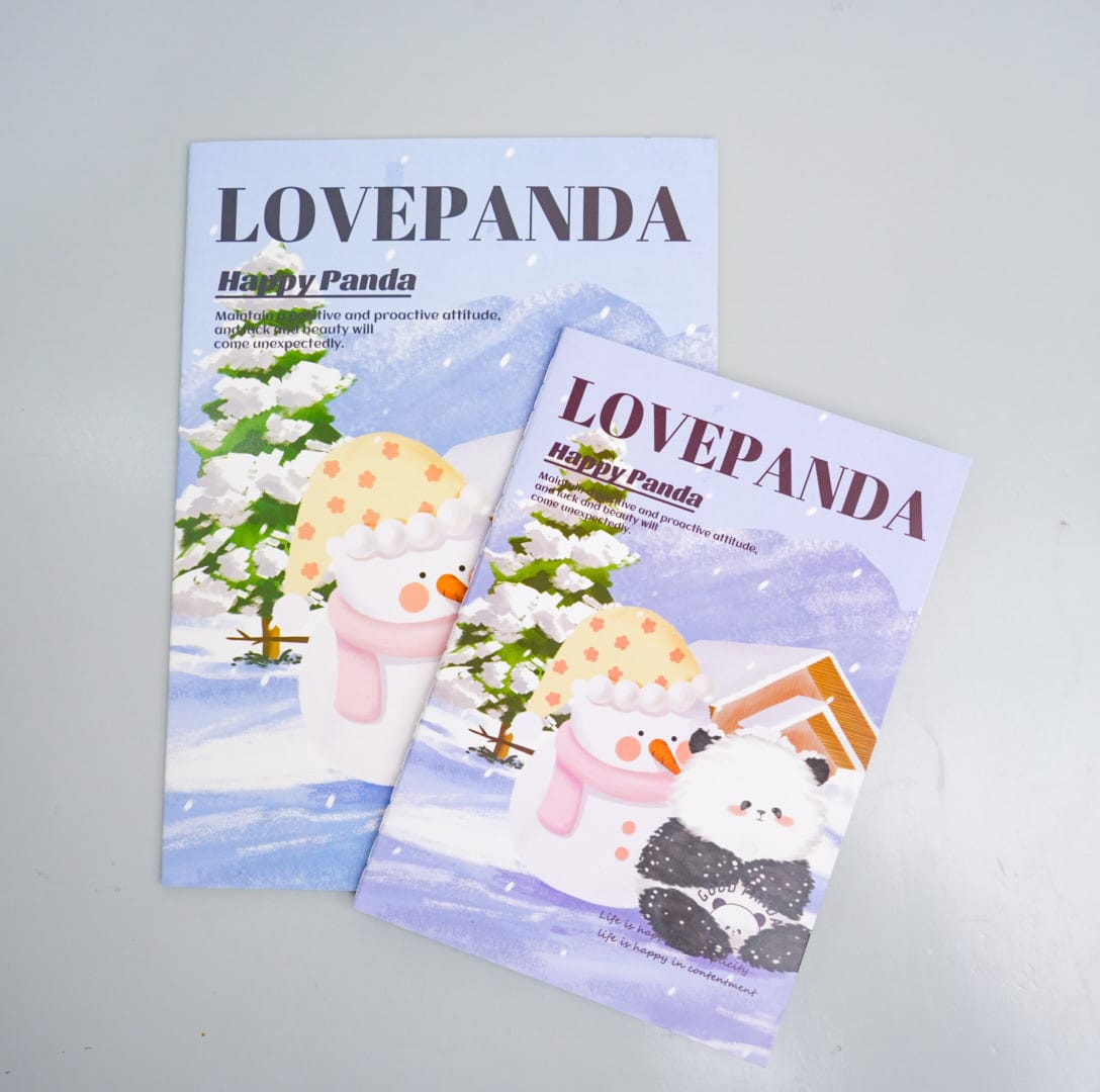 Love Panda  - Notebook / Journal