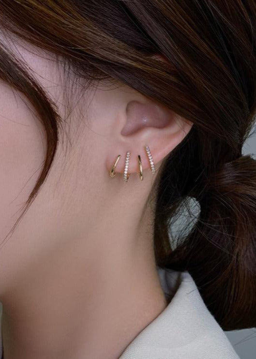Multi Faux Gold - Earring