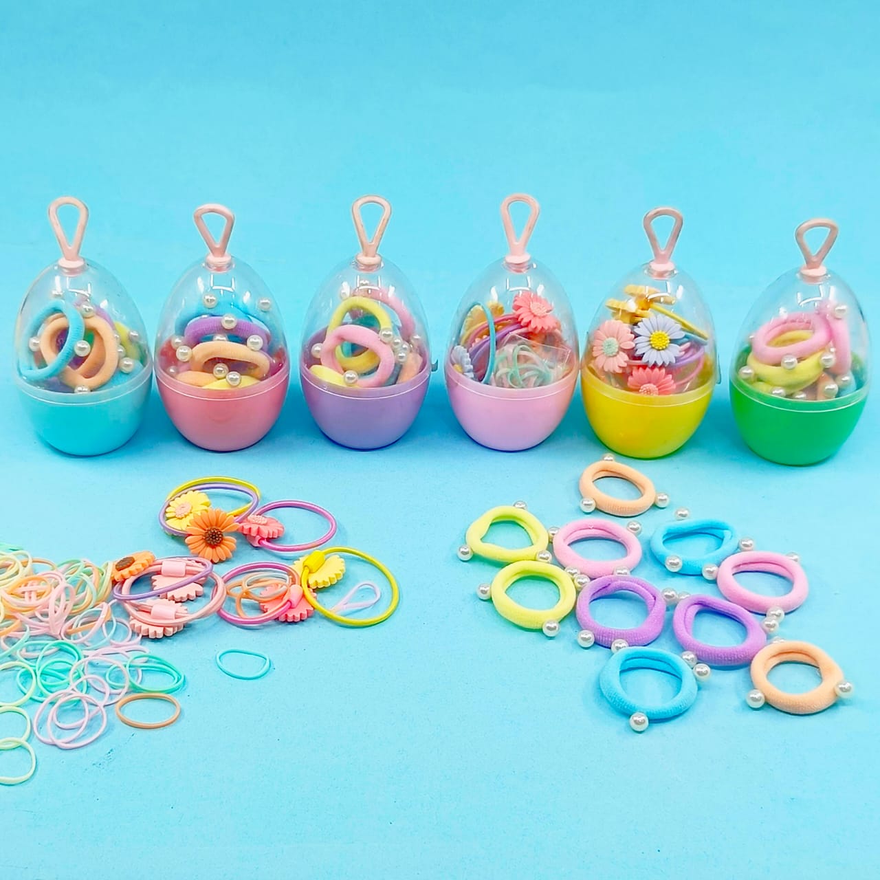 Egg - Hair Accessories SET