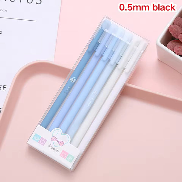 Macaron Colors - Gel Pen Set Of 6 - Style 4