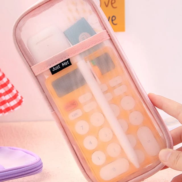 Candy Color Soft Texture  - Pouch