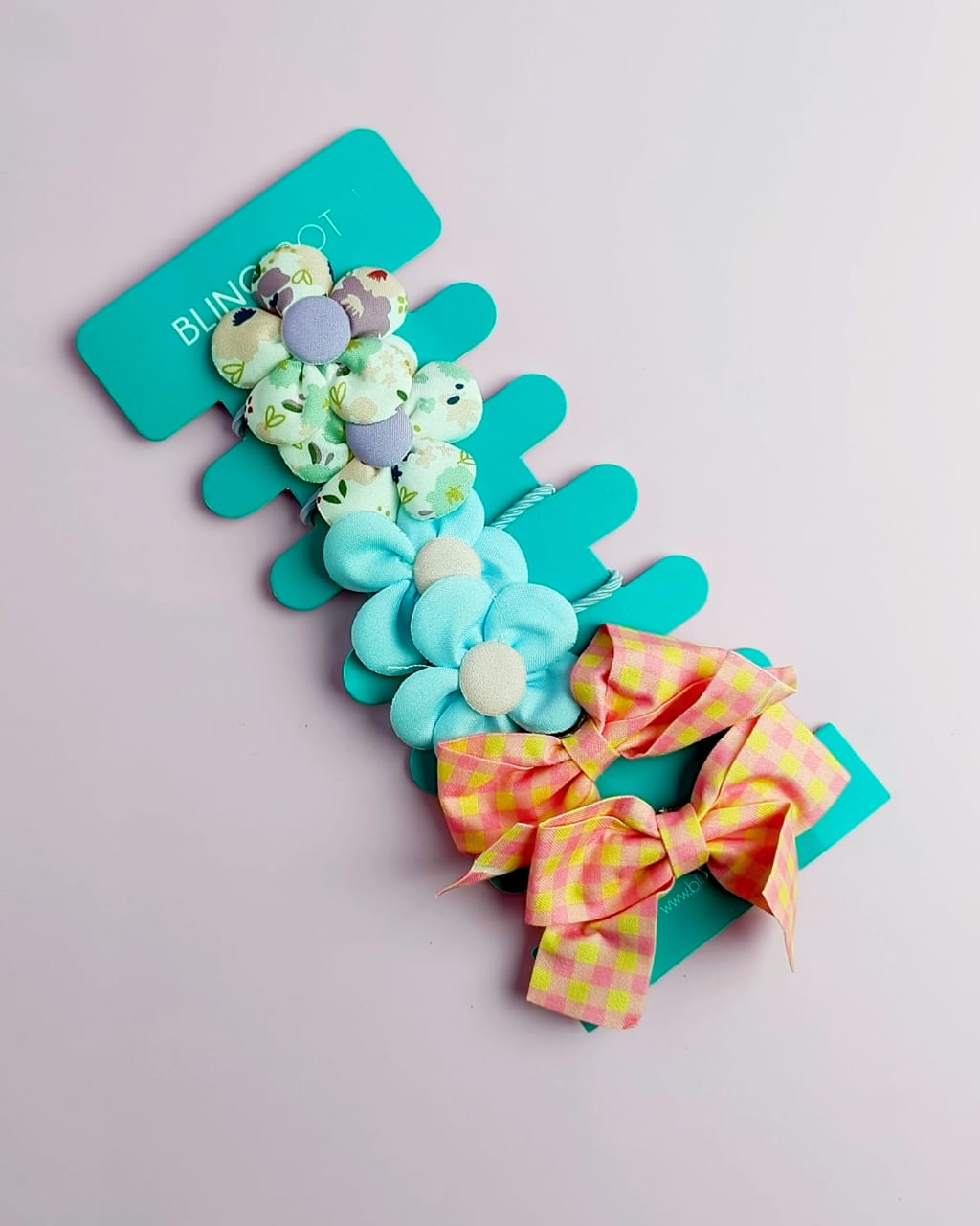 Bow&#39;n Flowers - Hair Ties Style 11