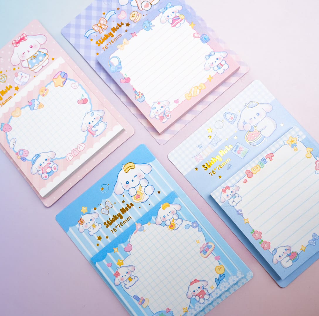 Cinnamoroll Notepad - Sticky Notes