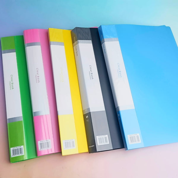 Candy Color Display Book 20/30/40 Pockets