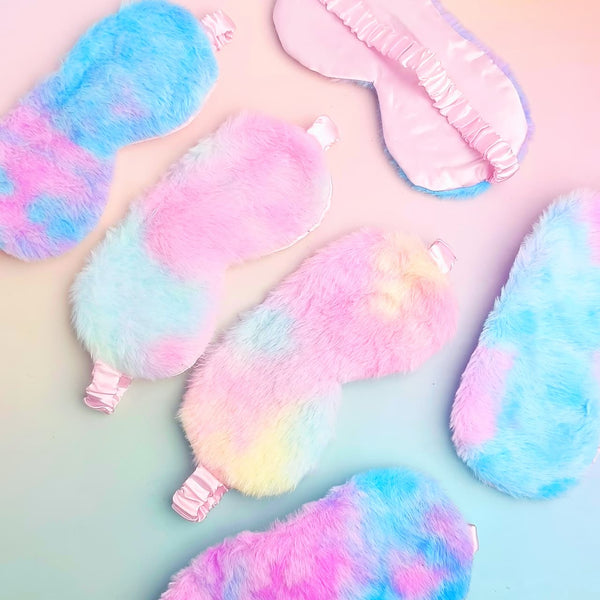 Rainbow Fluffy - Eye Mask