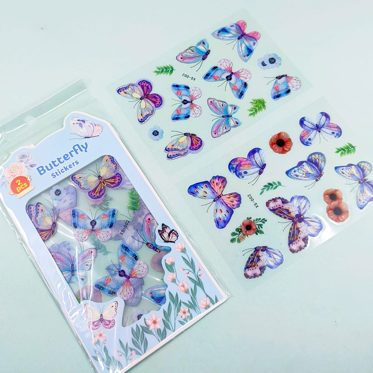 Butterfly - Sticker Set of 2 Sheets