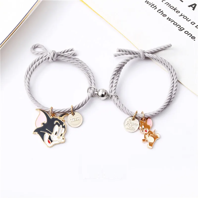 Tom & Jerry Grey Bracelet Set Of 2 - Style 2