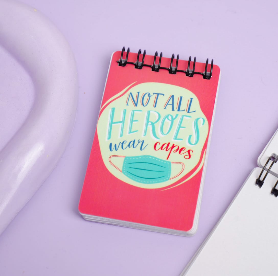 Not All Heroes Wear Capes Doctor - Mini Notepad