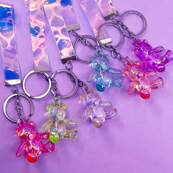 Crystal Bear - Key Ring