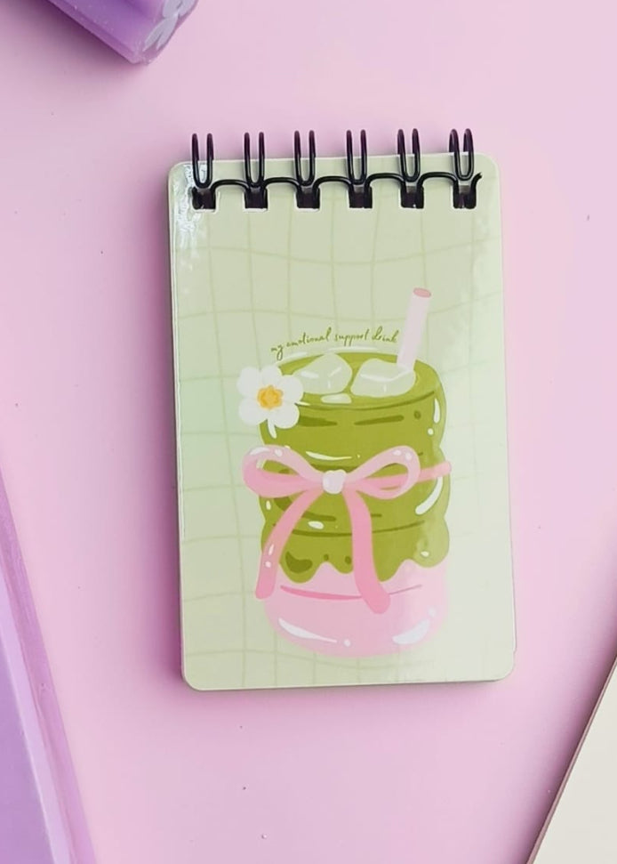 Emotional Support Matcha - Mini Notepad – The Blingspot Studio
