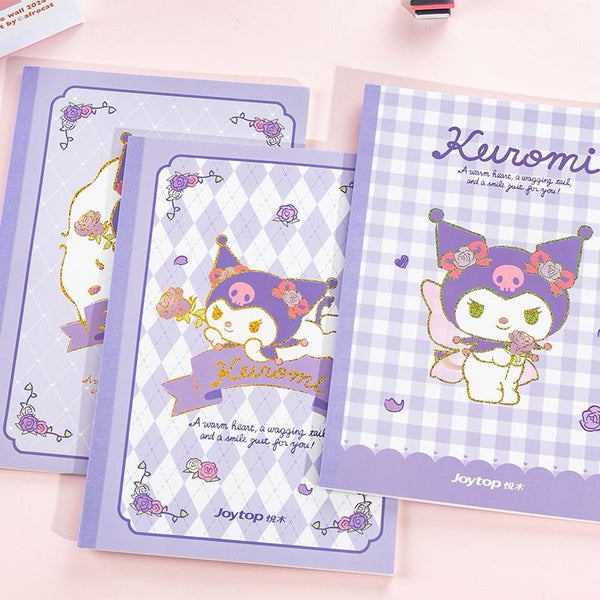 Kuromi Gold  Foiled - Notebook / Journal B5