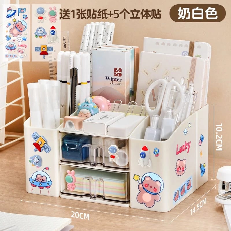 White - Stationery &amp; Fashion Accessories Organizer