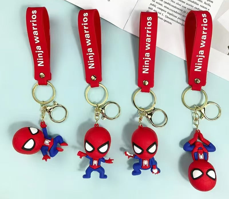 Ninja Warrios Spider-Man Gold - Key Ring Style 1