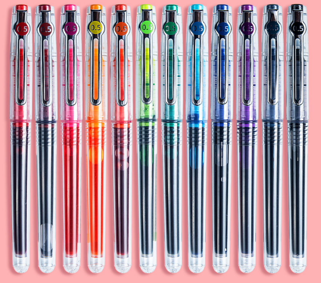 M&G Color Roller Ball Gel Ink Pen