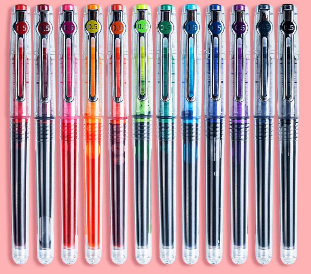 M&amp;G Color Roller Ball Gel Ink Pen