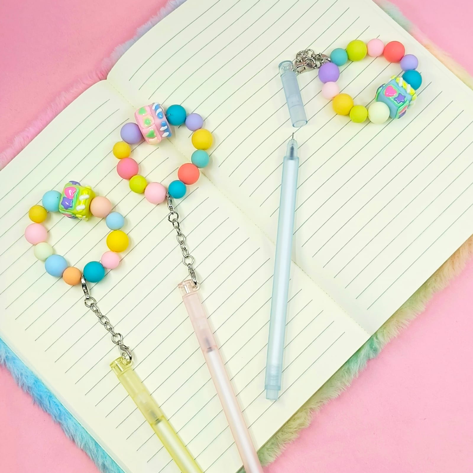 Multi Beads Bracelet - Gel Pen