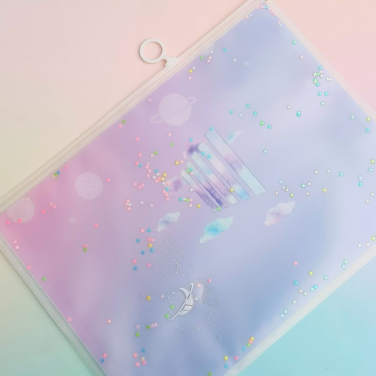 Space Dream  - Document Folder Large Pouch