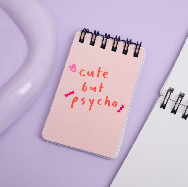 Cute But Psycho - Mini Notepad