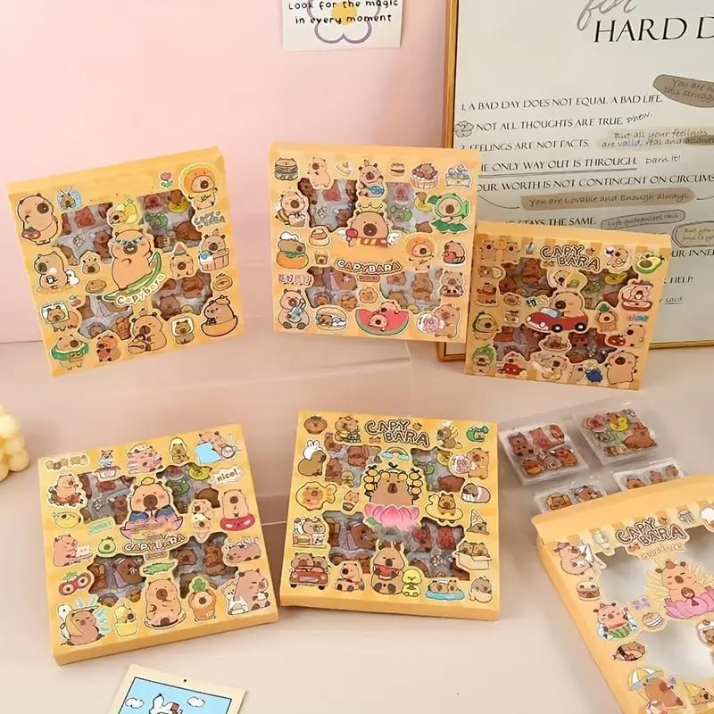 Capybara Bear - Set Of 100 Sticker Sheets
