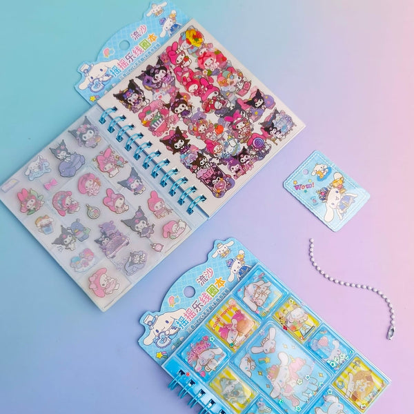 Water Filled Sanrio Diy Set - Spiral Book