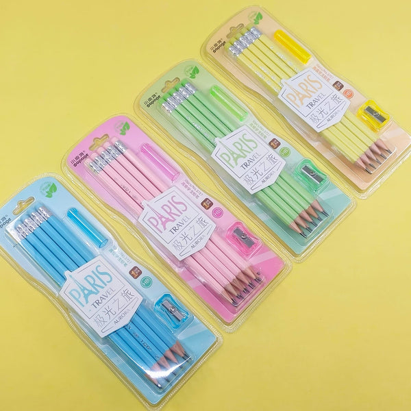 Paris Wood Pencils  - Stationery Set of 12