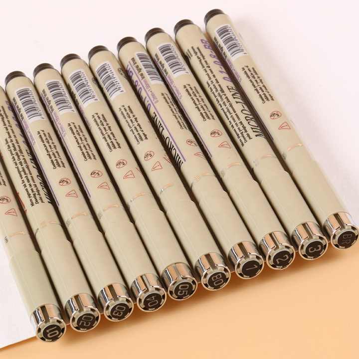 Giorgione Artist Pigma Micron - Needle Pens Set Of 8