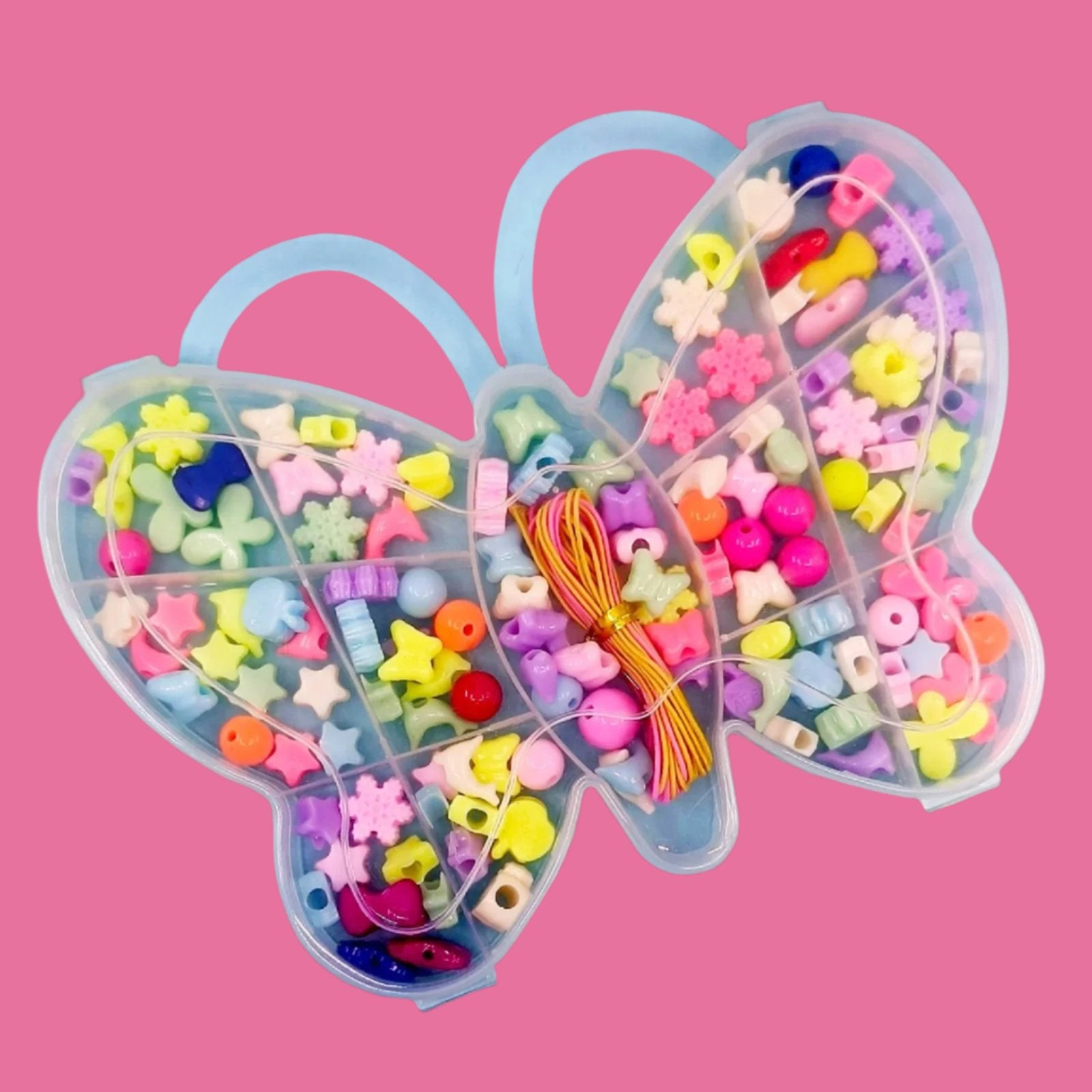 Butterfly Kids Charming Beaded - DIY Bracelet Kit