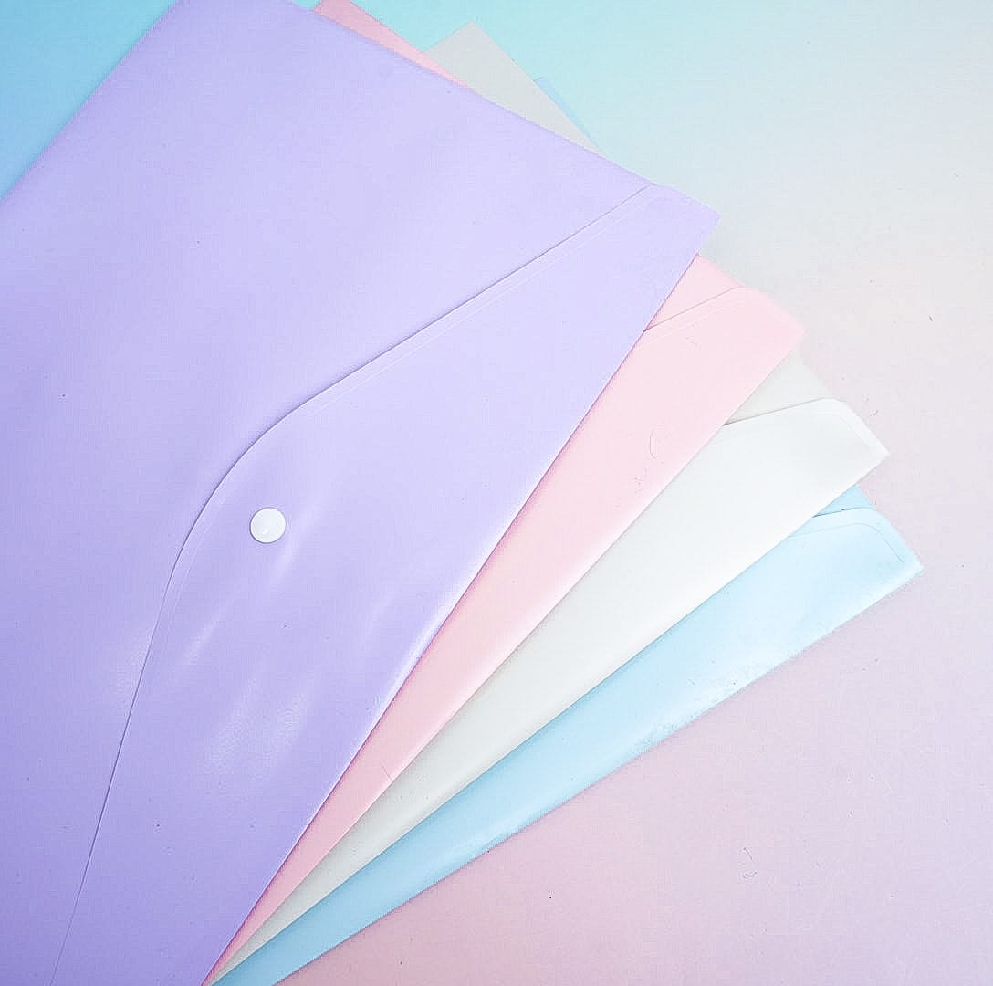 Pastel Color - Document Folder