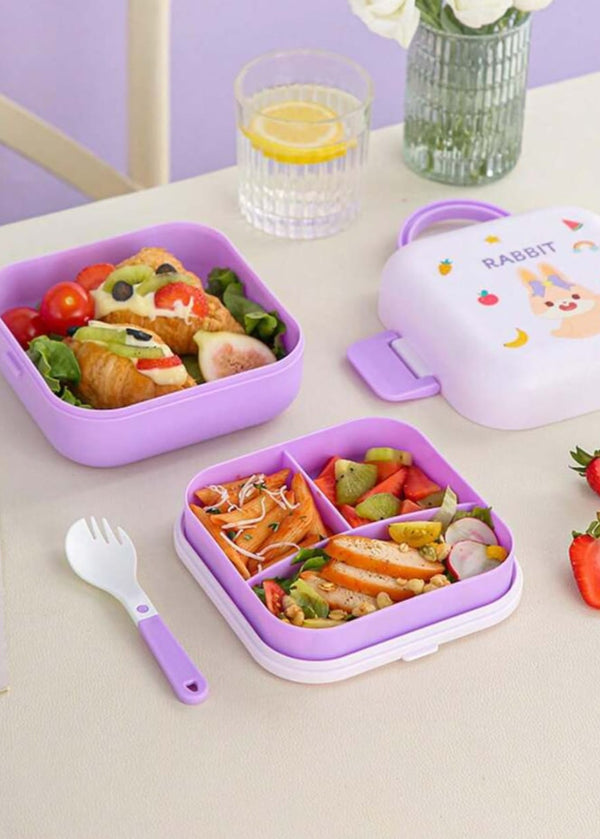 Purple Rabbit - Bento Lunch Box