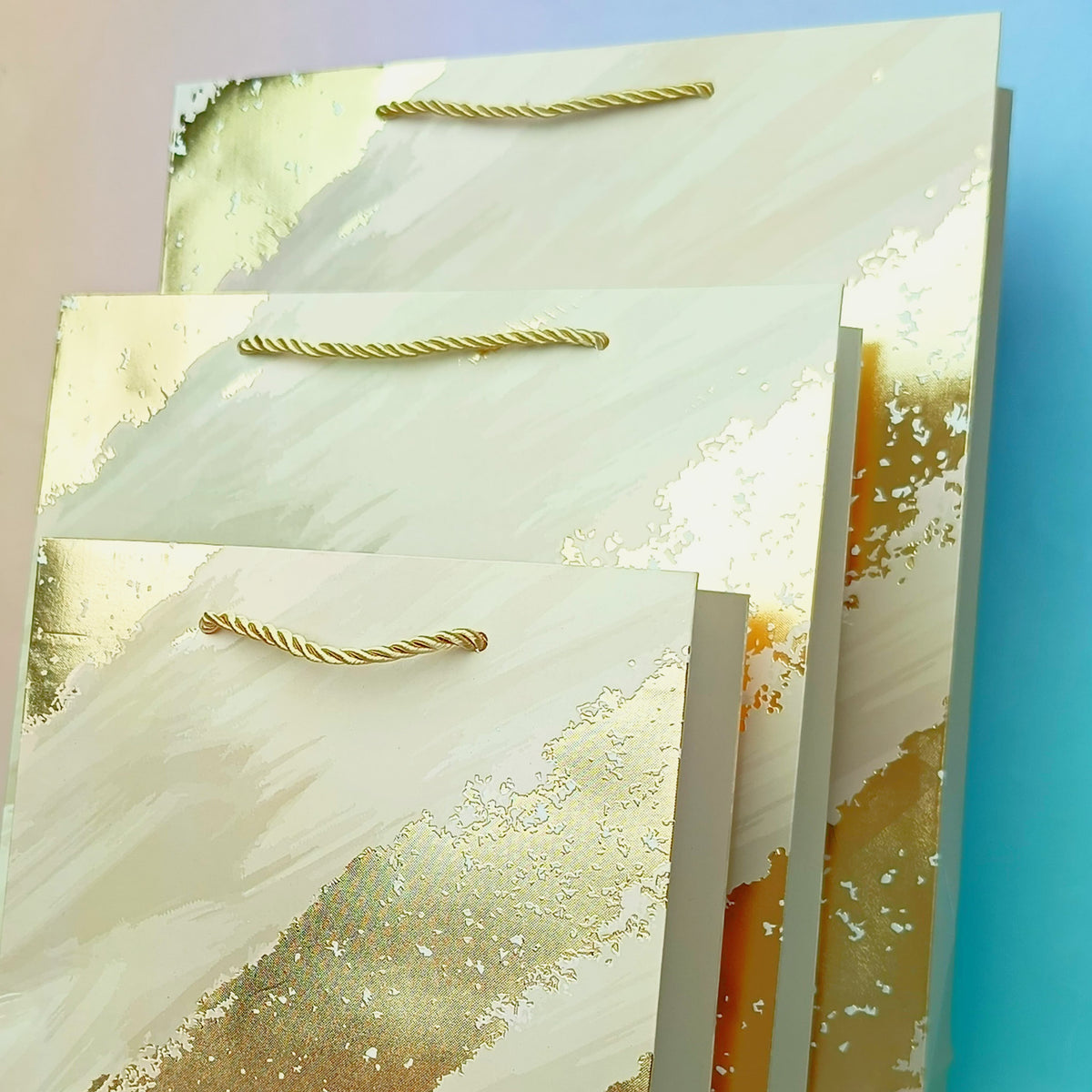 Watercolor Foiled Series - Gift Bag Style 2