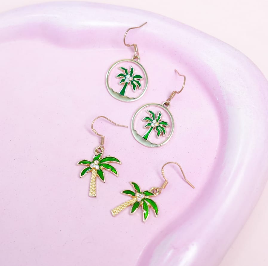 Palm Tree - Earrings