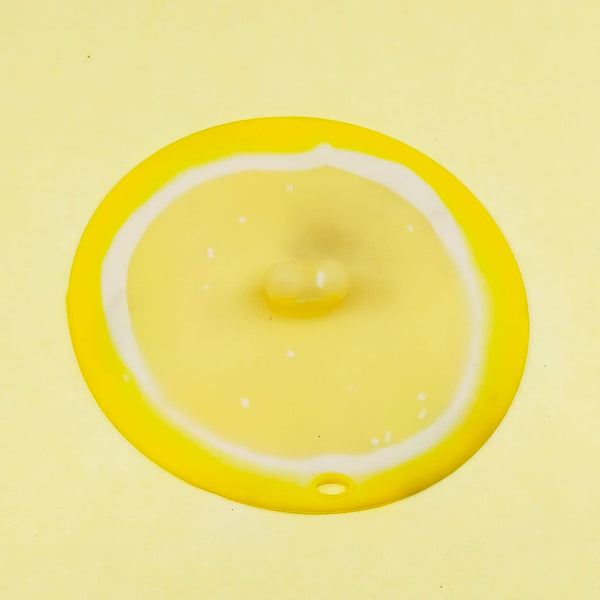 Lemon Shaped Silicone - Mug Lid