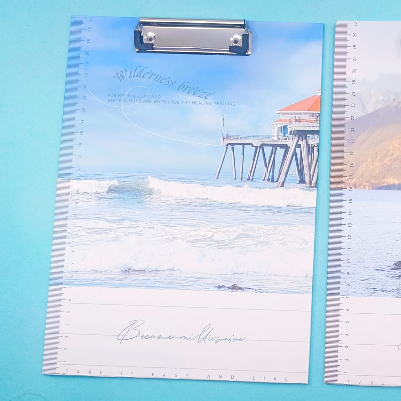 Nature Mountain & Sea - Clipboard Style 2