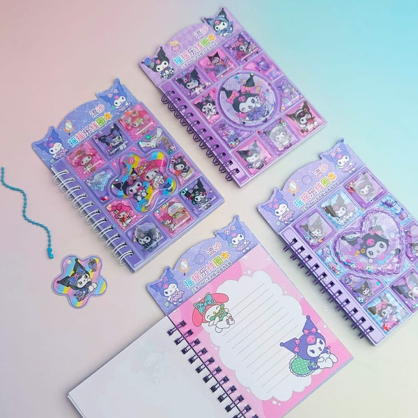 Water Filled Sanrio Characters Diy Set - Spiral Book