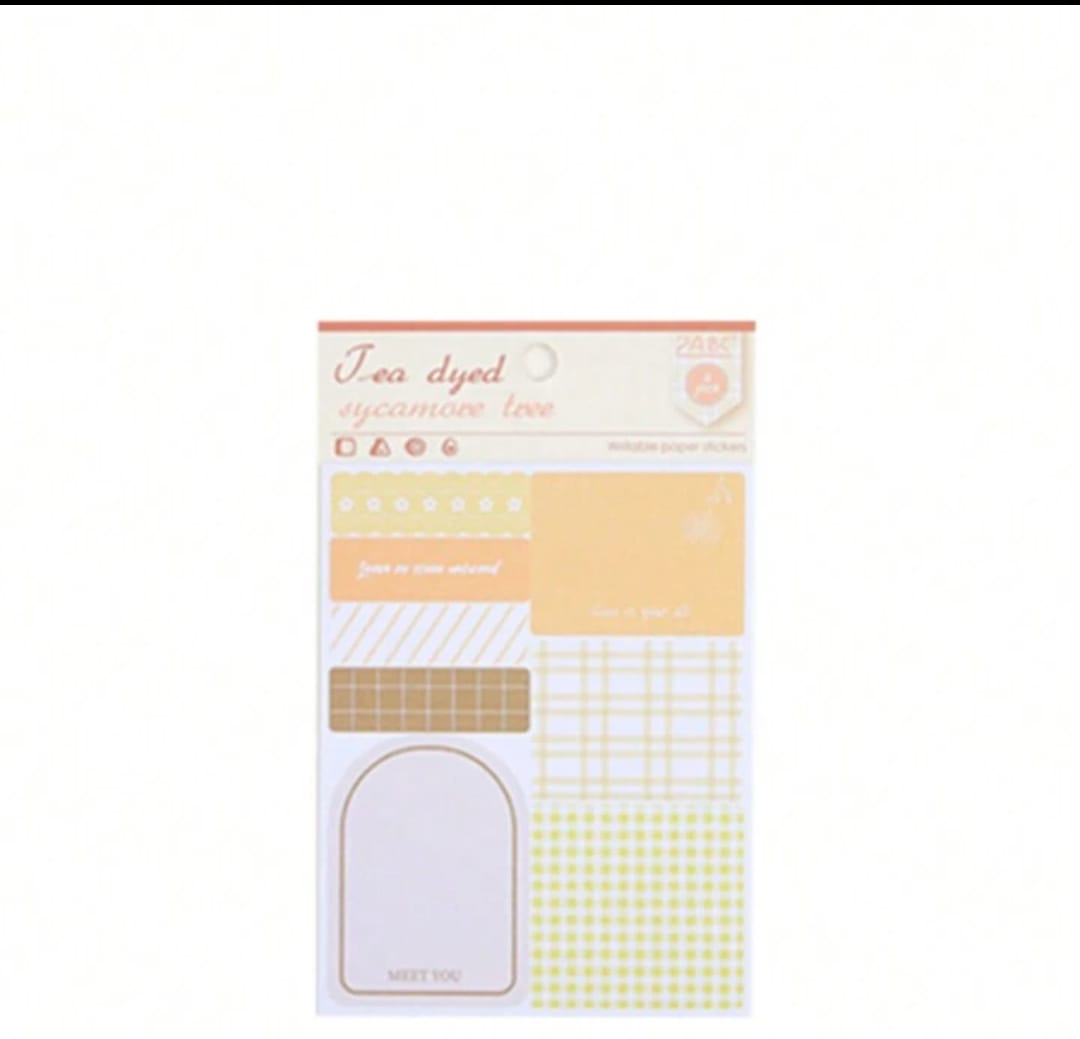 Midnight Thought Series - Stickers Set Of 4 Sheets