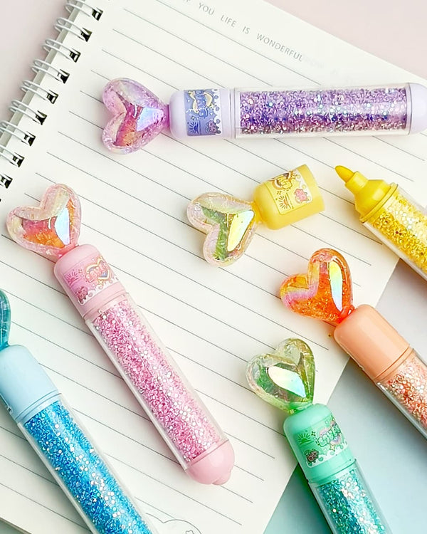 Glitter Heart  - Highlighter